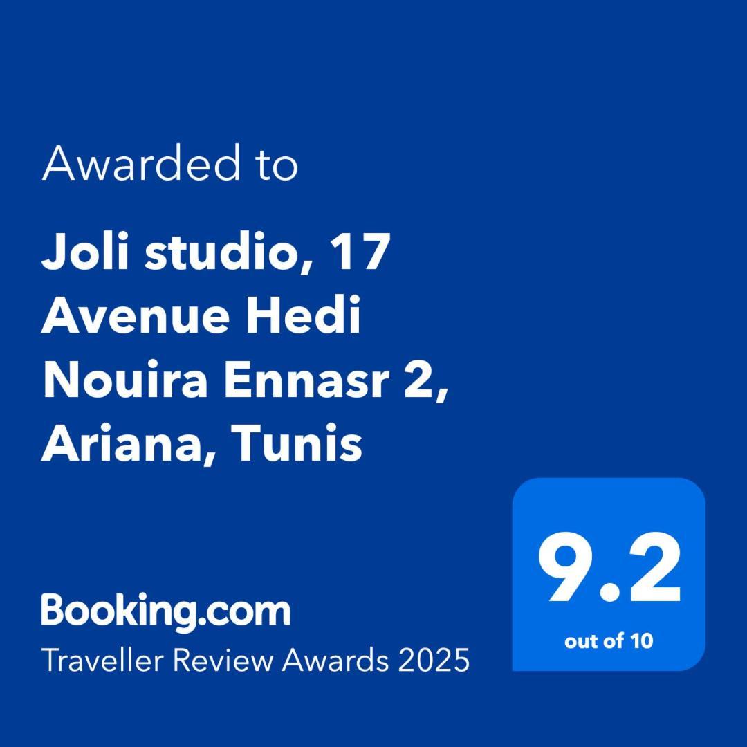 Joli Studio, 17 Avenue Hedi Nouira Ennasr 2, Ariana, Tunis Εξωτερικό φωτογραφία